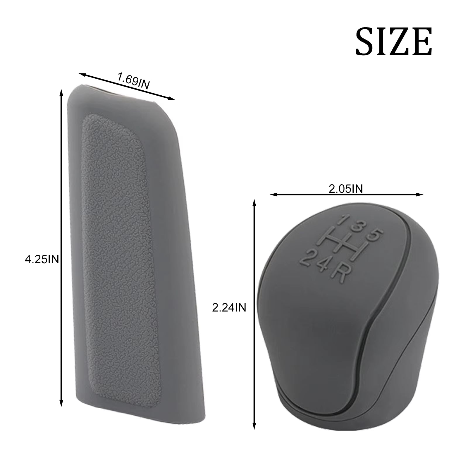 Silicone Gear Shift Knob Cover Gear Shift Non Slip Grip Handle Case Automobiles Gear Shift Collars Car Accessories Interior