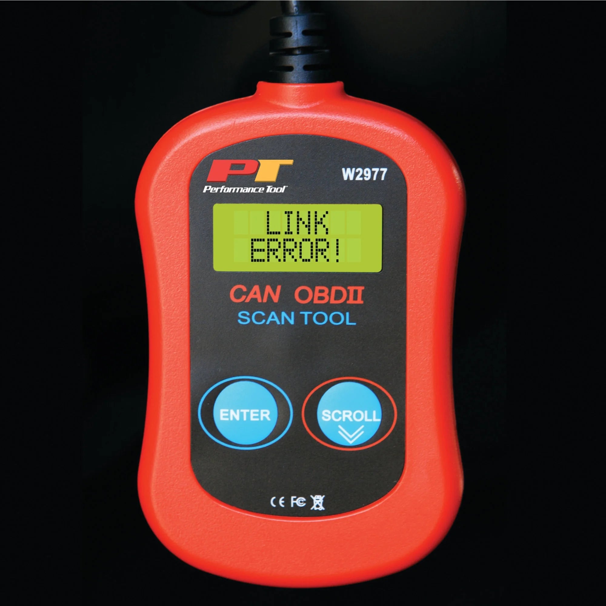 W2977 CAN OBD II Scanner Tool for Check Engine Light & Diagnostics, Direct Scan