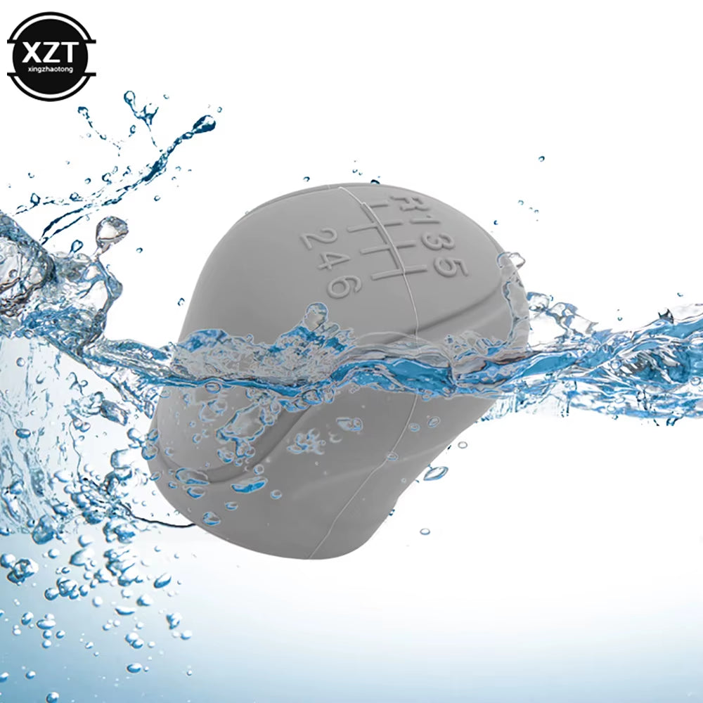 Universal Silicone Gear Shift Knob Cover Gear Shift Non Slip Grip Handle Case Automobiles Gear Shift Collars Car Accessories In