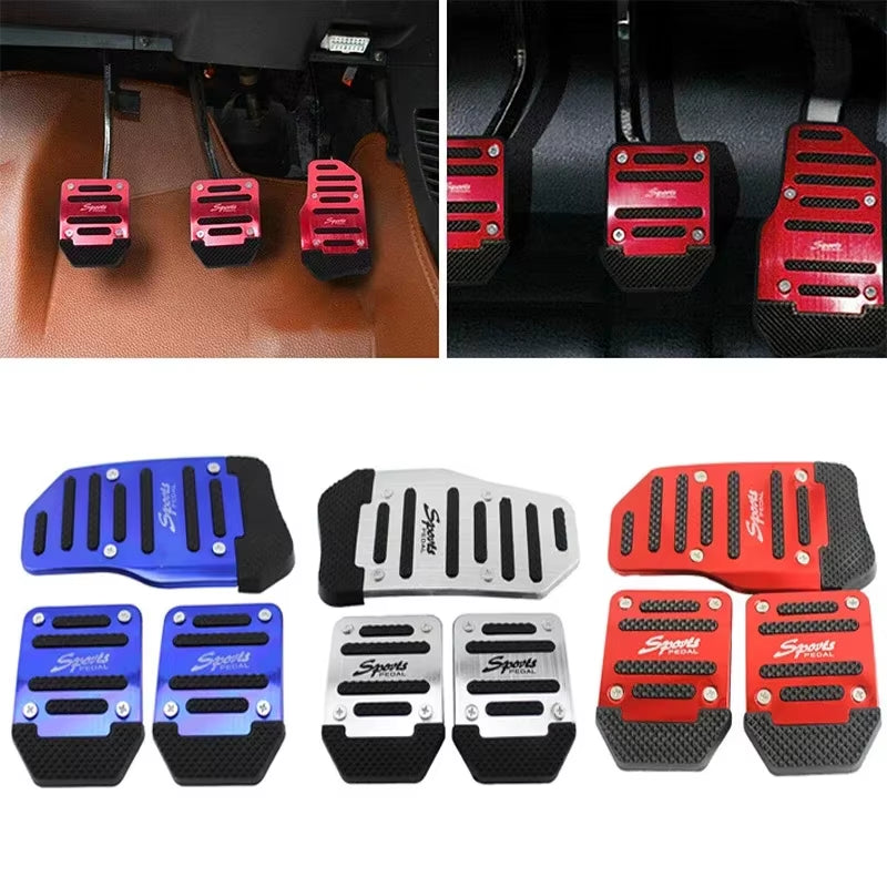 1Set Car Pedal Protection Cover Car Brake Accelerator Pedal Manual Gear Pedal for Car Universal Pedal