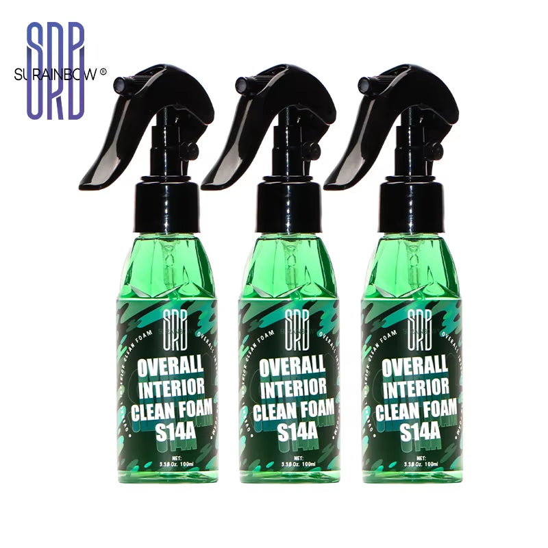 Car Care All-In-One Interior Cleaner, Multi-Purpose Car Interior Cleaner for Seats, Dashboard,Specially Formulated Leather Spray