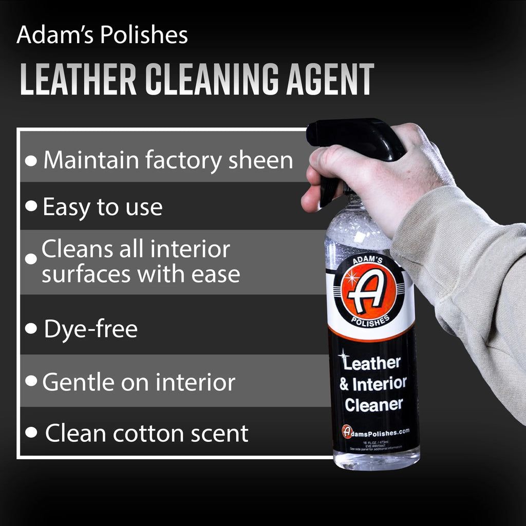 Adam'S Leather & Interior Cleaner