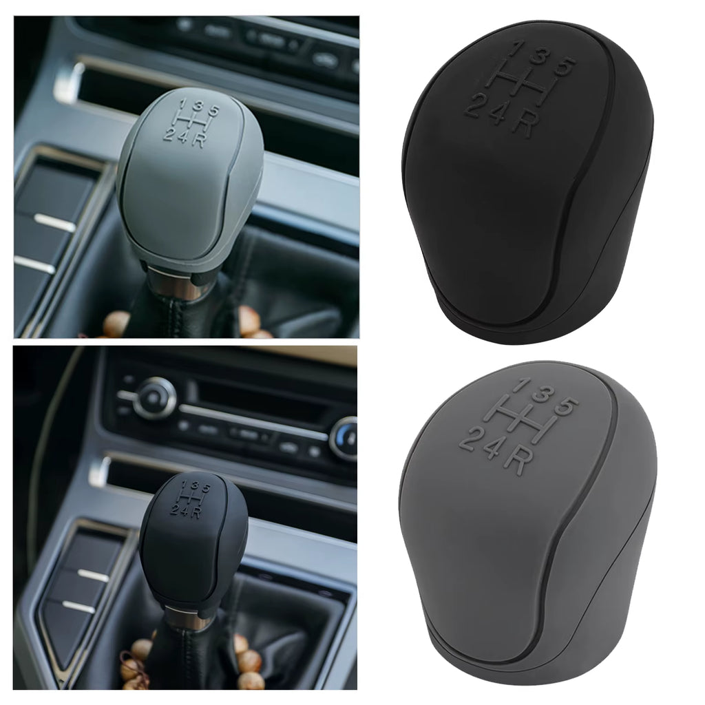 Silicone Gear Shift Knob Cover Gear Shift Non Slip Grip Handle Case Automobiles Gear Shift Collars Car Accessories Interior