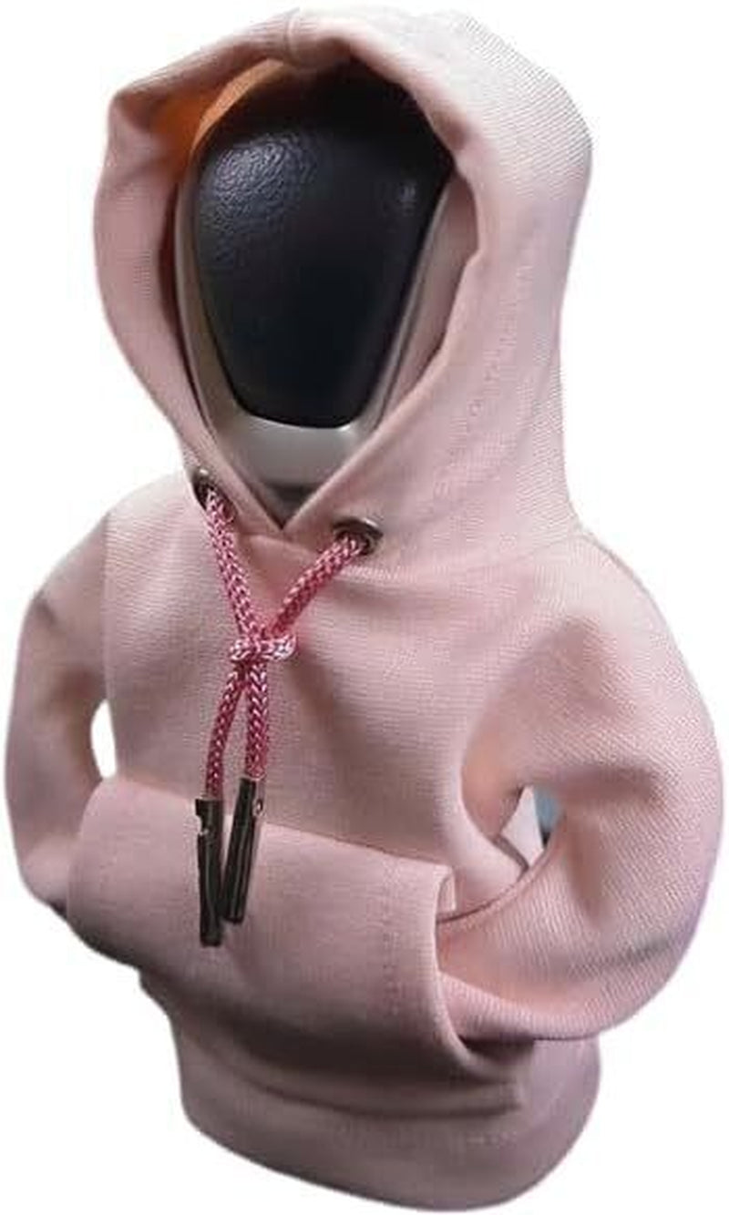 Car Gear Shift Cover Mini Hoodie Gear Shift Cover for Car Shifter Interior Trim