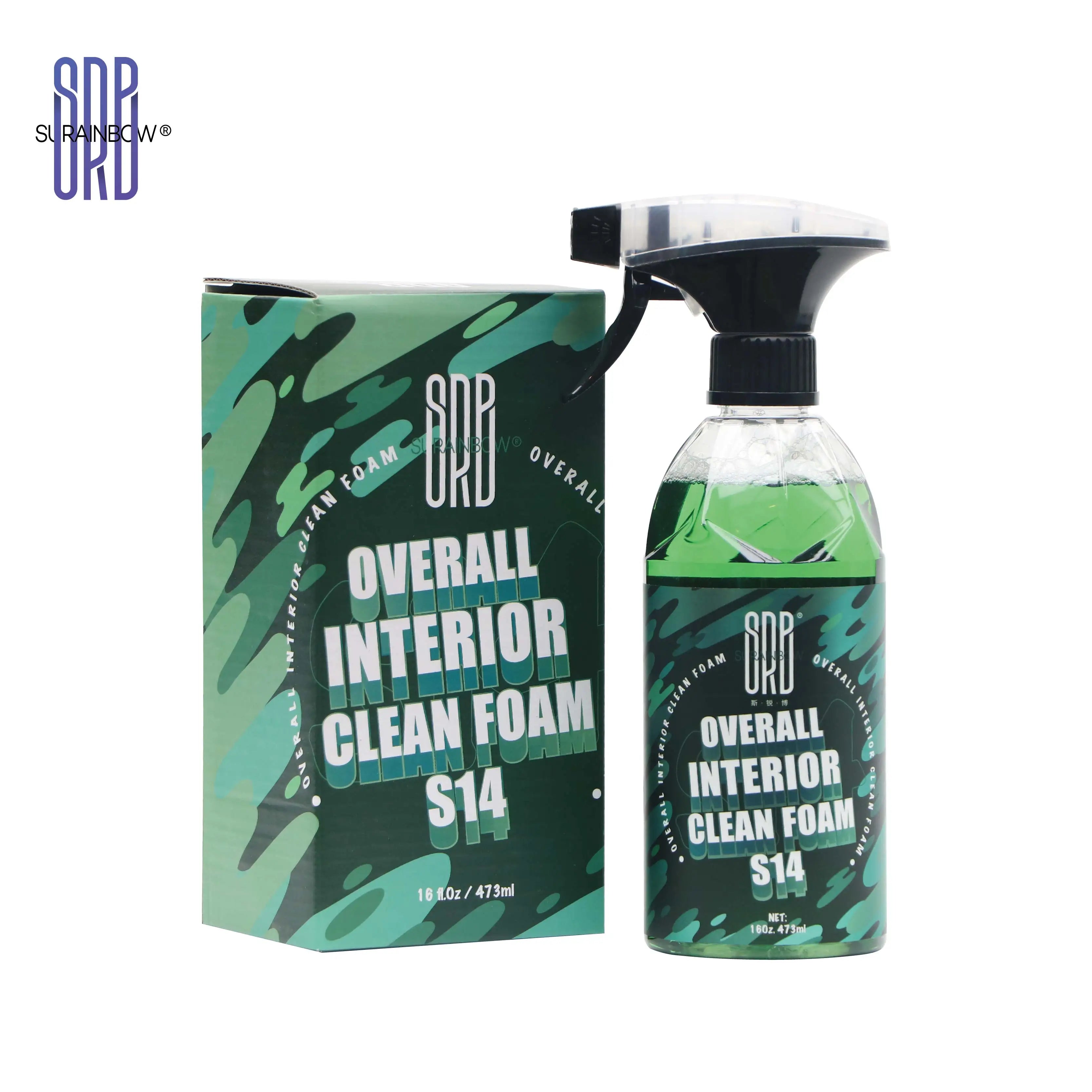 Car Care All-In-One Interior Cleaner, Multi-Purpose Car Interior Cleaner for Seats, Dashboard,Specially Formulated Leather Spray