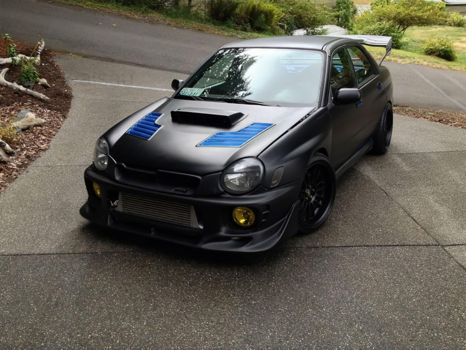 Matte Black Vinyl Wrap Adhesive Film Air Release 1Ft X 5Ft,