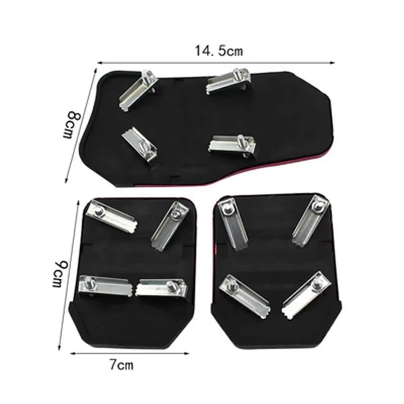 1Set Car Pedal Protection Cover Car Brake Accelerator Pedal Manual Gear Pedal for Car Universal Pedal