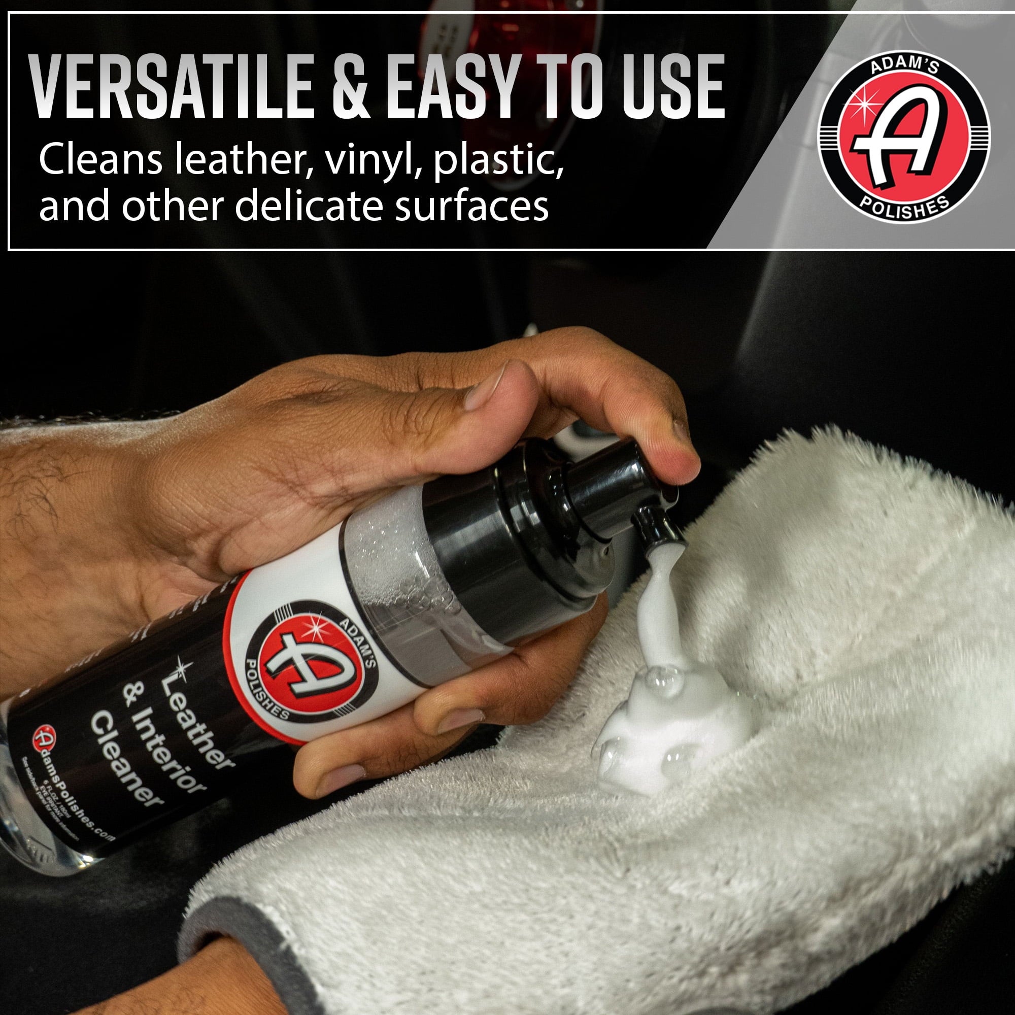 Adam'S Leather & Interior Cleaner