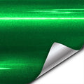 Vvivid XPO Gloss Liquid Metal Green Vinyl Car Wrap Film (1Ft X 5Ft)
