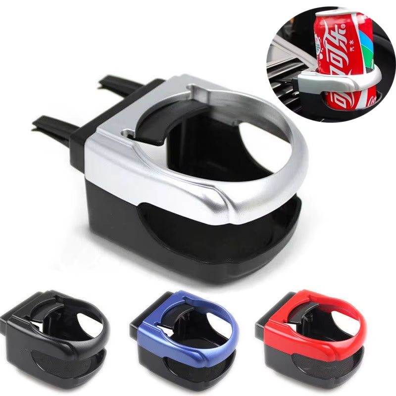 Car Cup Holder Vent Mounted Cup/Bottle Holder Ashtray Storage Rack Multi-Functional Hanging Cup Holder Auto Interior Accessories