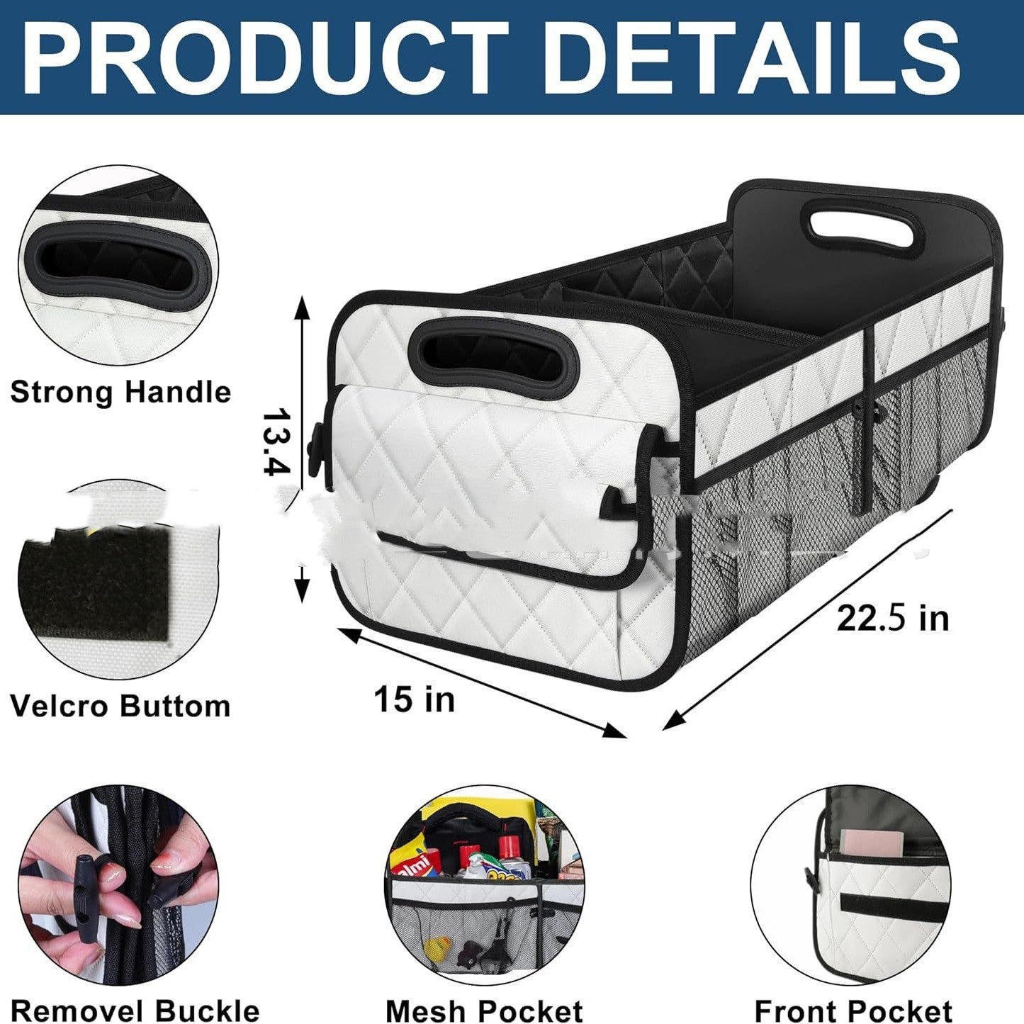 Trunk Car Storage Tail Box Finishing