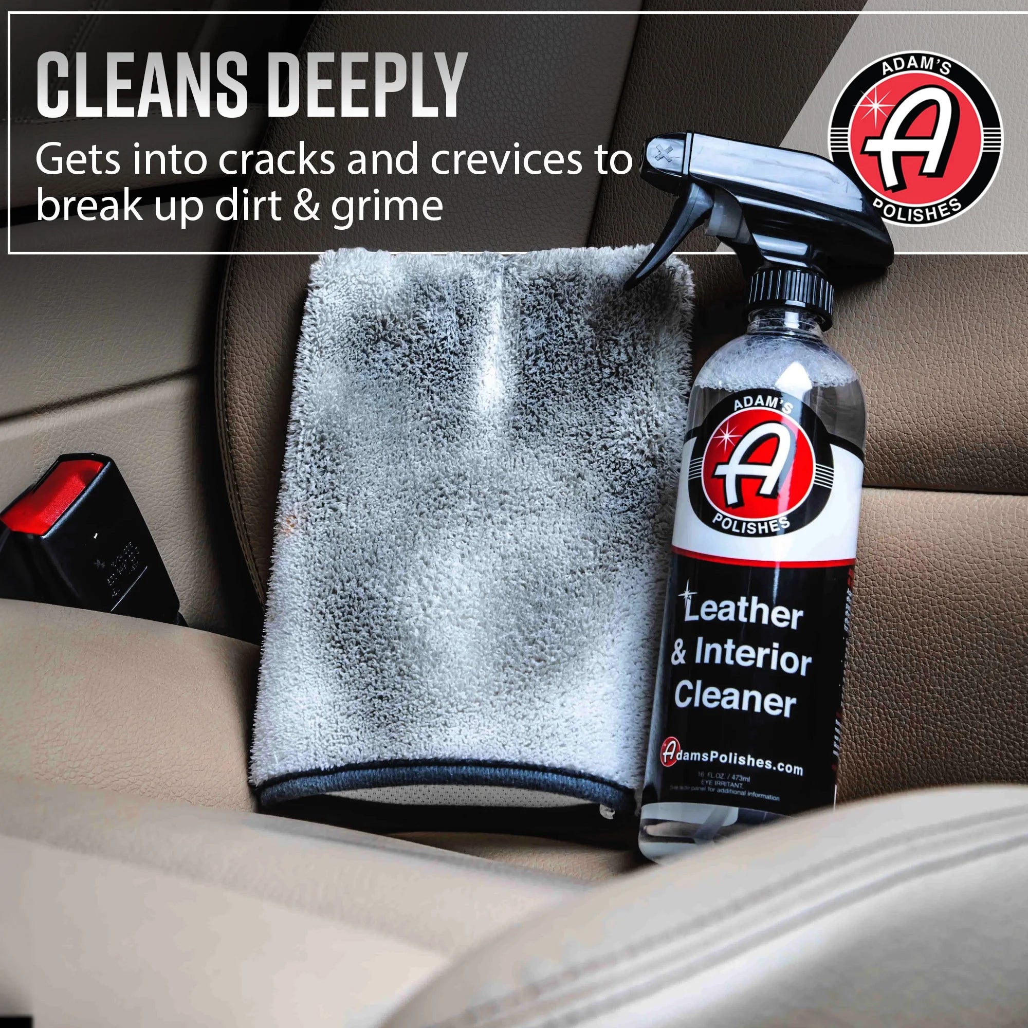 Adam'S Leather & Interior Cleaner